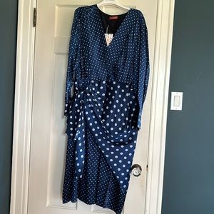 Altazurra Polka Dot Silk Dress